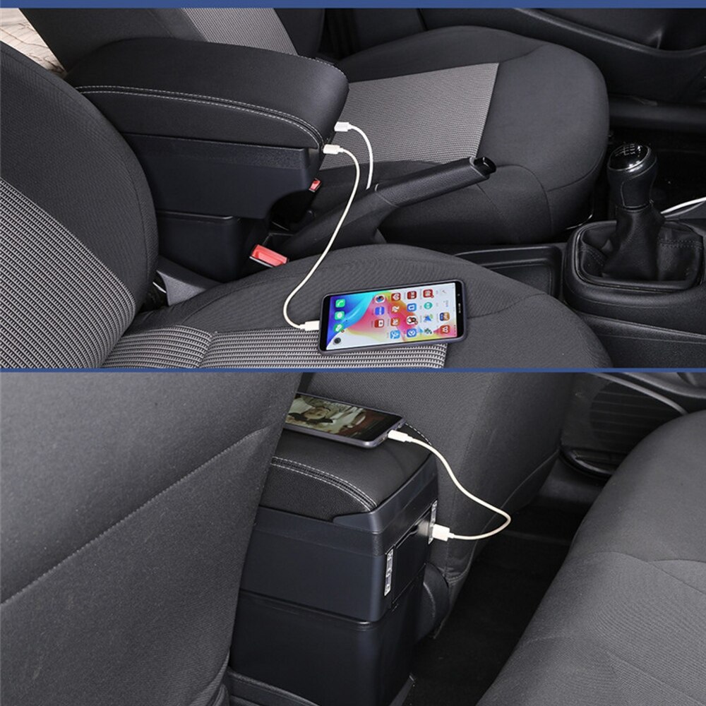 Für Chevrolet Funken III armlehne Kasten Universal- Wagen center konsole änderung zubehör doppel angehoben mit USB