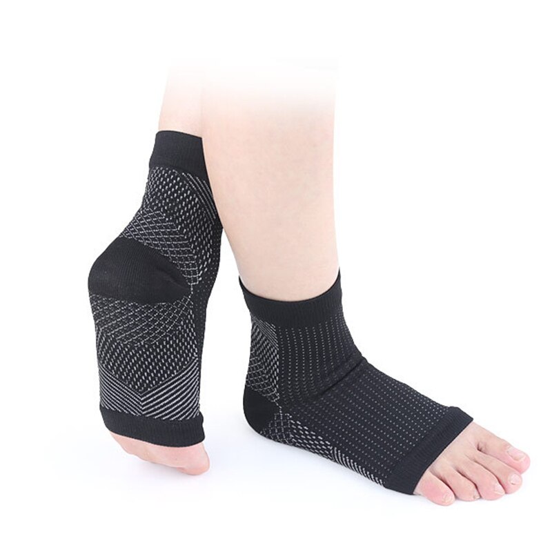 Chaussettes Anti-Fatigue pour hommes et femmes, 1 paire, pour l'extérieur, avec Compression, respirantes