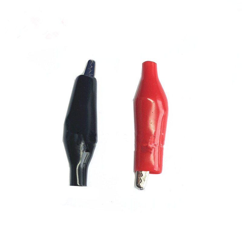 1M Alligator Cilp To AV Banana Plug Test Cable Lead Connector Dual Tester Probe Crocodile Clip For Multimeter Measure Tool DIY: 2 pcs