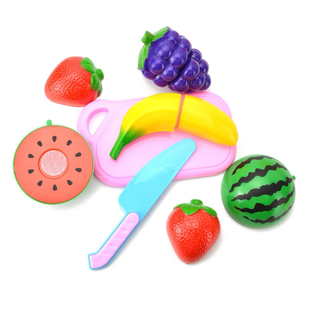 Baby Plastic Snijden Groenten en fruit Educatief Simulatie Voedsel Pretend Play Set Baby Keuken Interessant Speelgoed