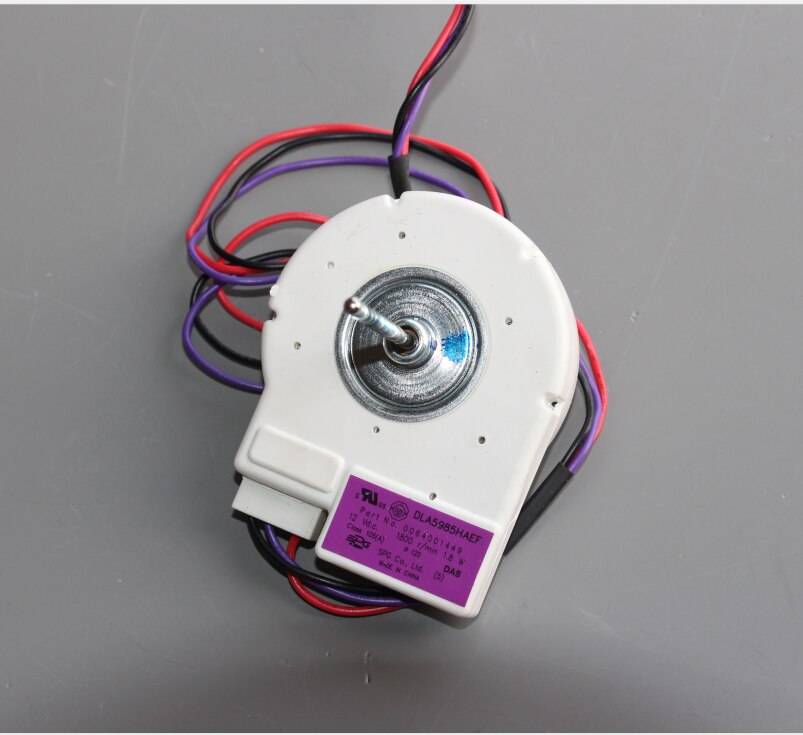 För kylventilation fläktmotor 12v 0064001449 dg8-013 a 12ma bcd -290wx bcd -320wk dla 5985 haef omvänd roterande motor