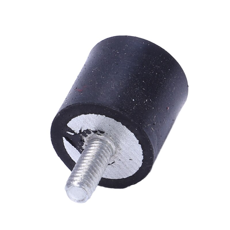 Amortiguador de goma antivibración M4 para exteriores, accesorio aislante de 15mm x 15mm, 4 Uds.