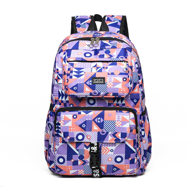 Rugzak Voor Middelbare School Student Meisje Waterdichte Oxford Doek Roze Sac Enfant School Tassen Vrouwen Rugzakken Kids Cut Schooltas