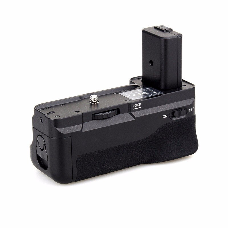 Meike mk -a6300 lodret multi power batteri håndgreb til sony  a6300 a6000 a6400 kamera arbejde med 1 or 2 np-fw50 batteri
