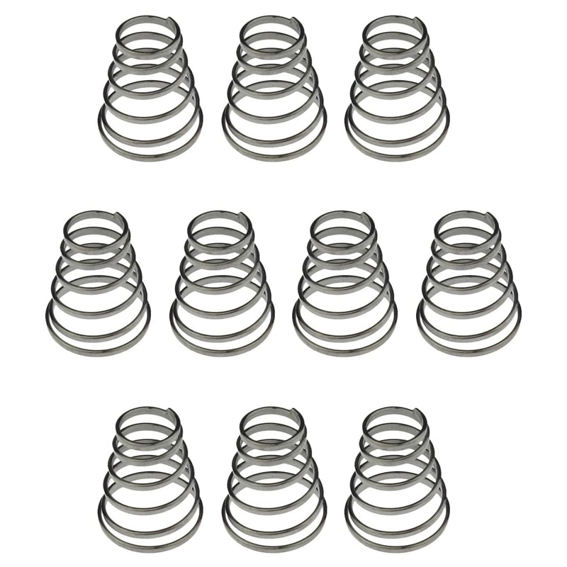 10 Pack Bike Wheel Skewer Springs Stainless Steel Quick Release Springs