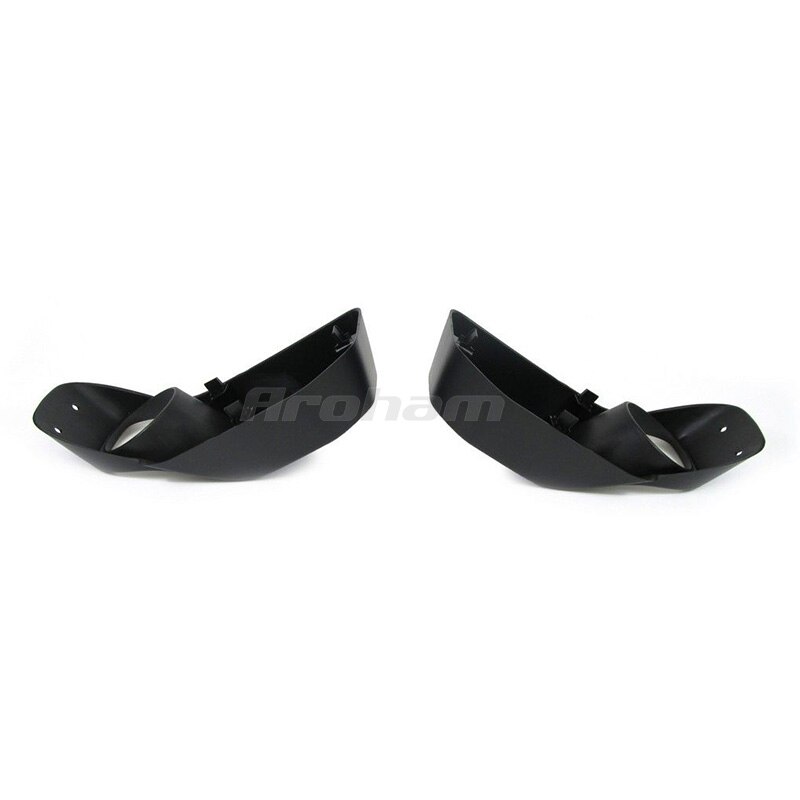 68231963AA 68231962AA Pair For Jeep Wrangler Front Left Right Steel Bumper Fog Light Lamp Covers