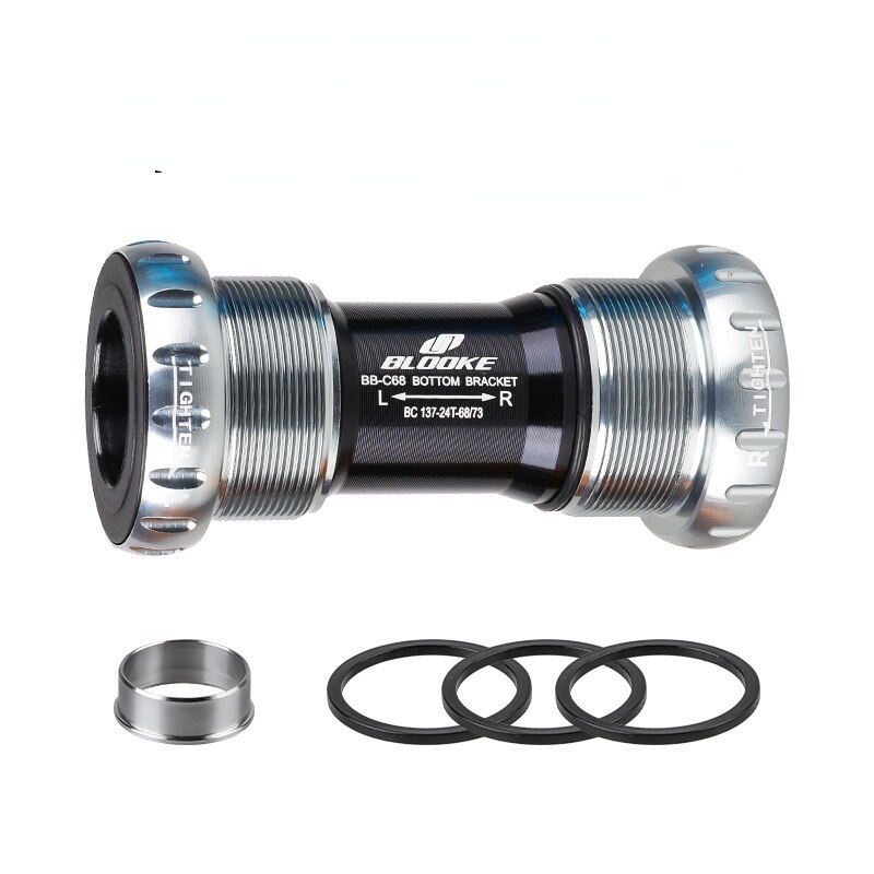 Mtb Bike 24 22 Mm Bb Set Verzegelde/Keramische Lagers Trapas Fiets Draad Kit Voor Sram Gxp Prowheel crankstel Deel: Titanium