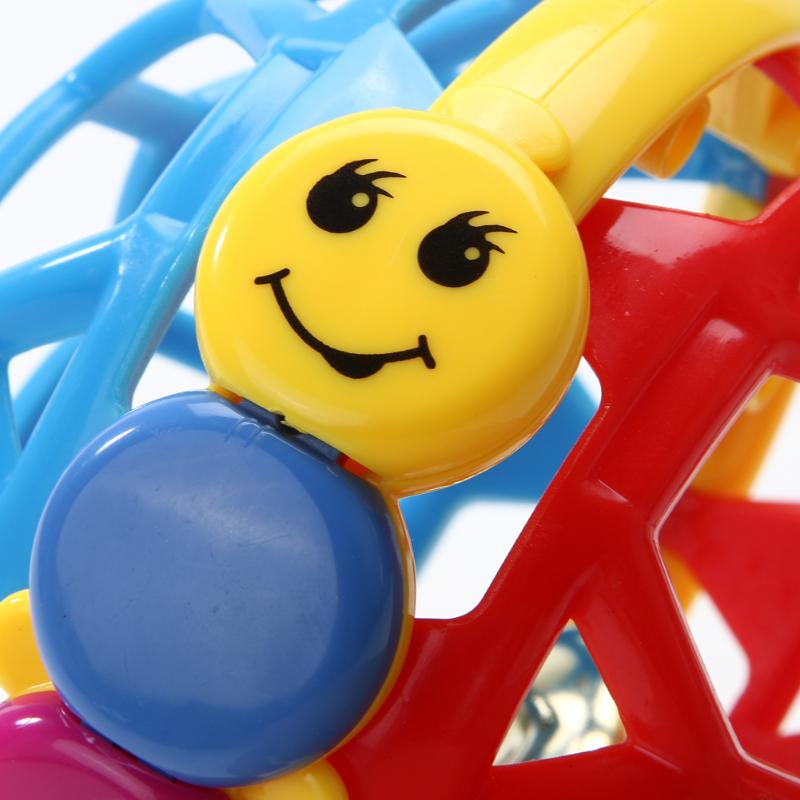 Pelota de plástico ABS para bebés, pelota flexible para niños pequeños, capacidad de agarre, juguetes educativos para actividades, juguete para desarrollar la inteligencia