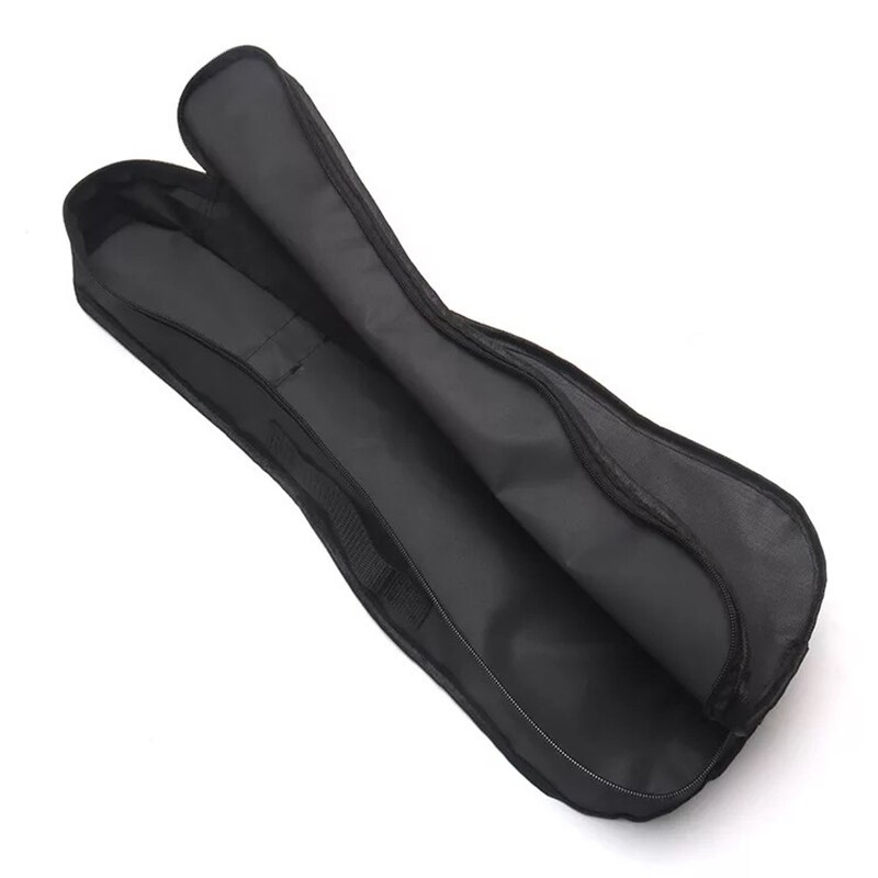 21/23/26 Inch Ukulele Gitaar Zakken Eenvoudige Enkele Schouderriem Guitar Case Black Ukulele Cover XA262M