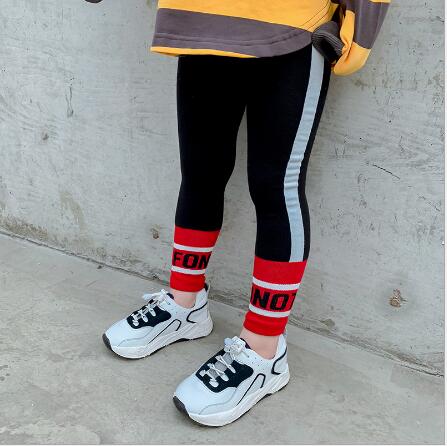 Mallas deportivas de algodón peinado para niños y niñas, pantimedias,