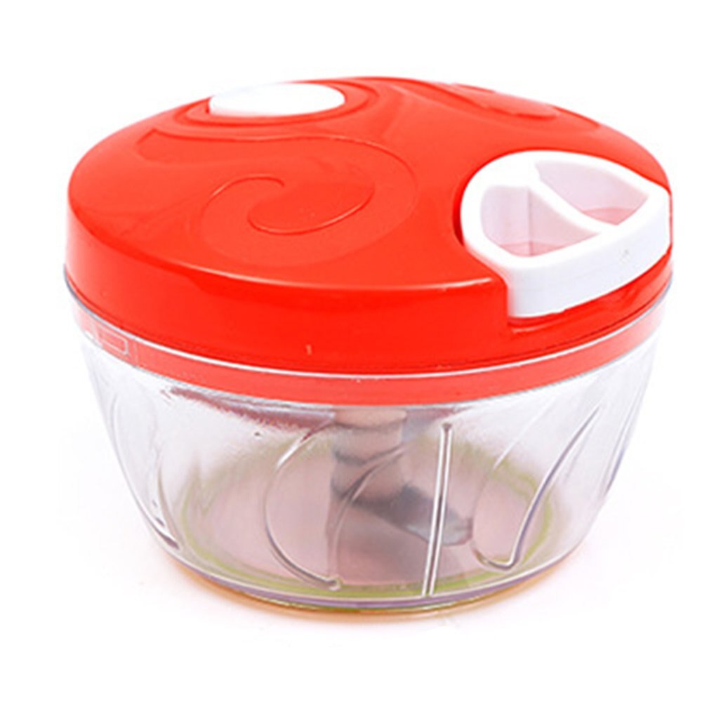 Broyeur de légumes multifonction pour la cuisine, matériau abs et ps, opération simple: Rouge