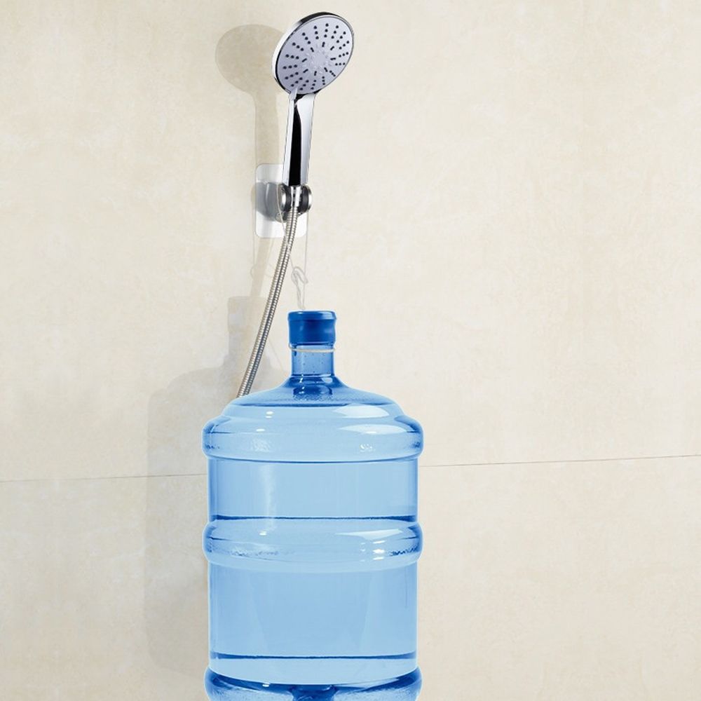 Adjustable Shower Head Mounting Brackets Portable ABS Chrome Suction Wall Bath Stand Spray Bracket Faucet Holder Sprinkler Rack