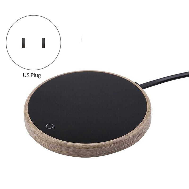 Kaffevärmare tallrik mugg varmare elektrisk för skrivbord i hemmet eller kontoret, håll kaffe och dryck varma