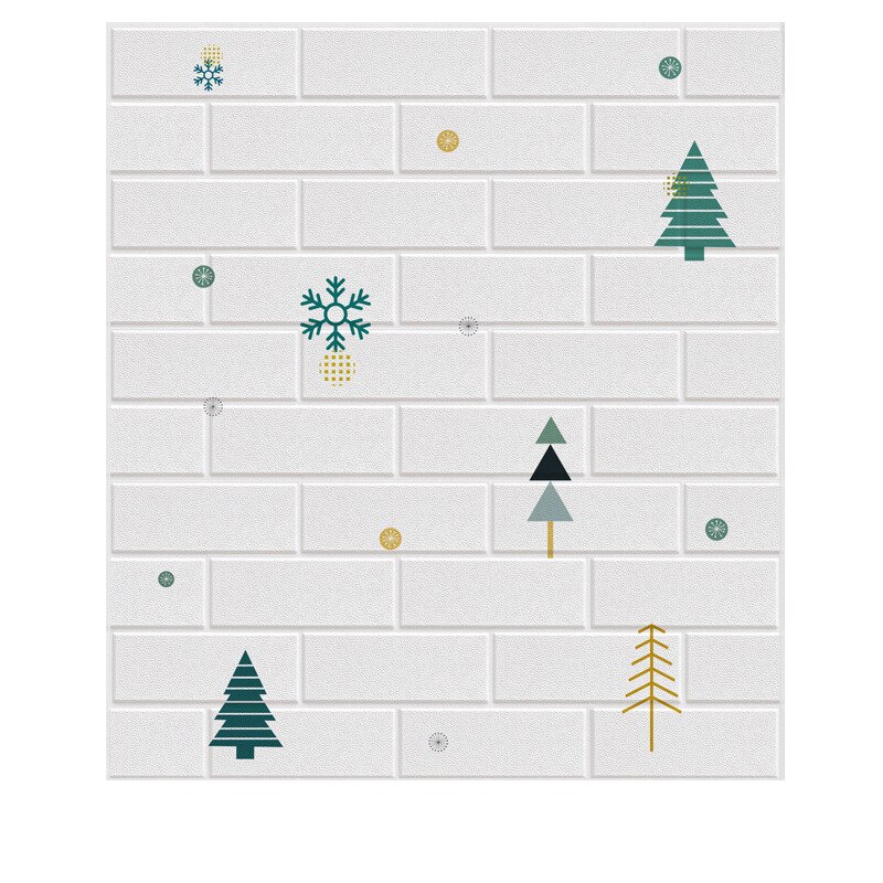 10pcs Cartoon 3D Wall Sticke Self-Adhesive Waterproof Wall Kids' Room Cute Wallpaper Room Home Decor Peel &amp; Stick Art Wallpaper: D 10PCS