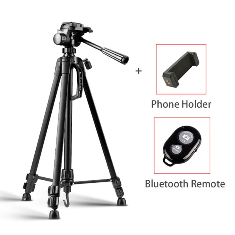 Single-Camera Tripod Stand 360degreeRotating Retractable and Height-Adjustable Portable Mobile Phone Camera Live Tripod