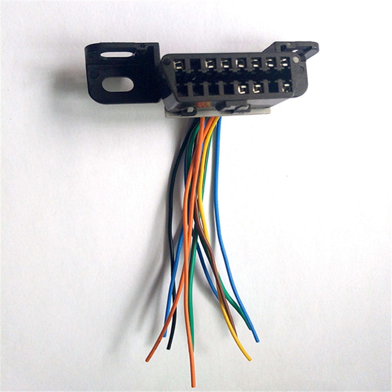 Anti-theft Socket Connector OBD Diagnostic Interface OBD Plug Car Troubleshooting Computer Plug with