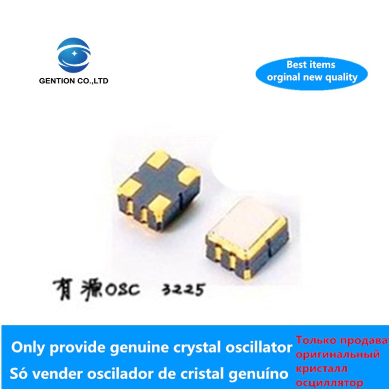 5Pcs 100% En Orginal Actief Kristal 3225 4.096M 4.096Mhz Smd Osc Smd 3.2X2.5mm Geïmporteerd