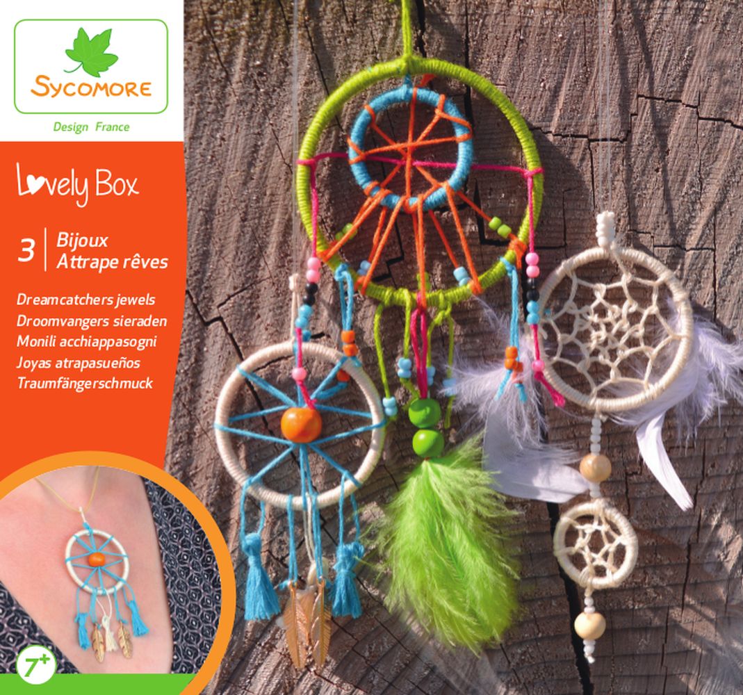 SYCOMORE 3 Dreamcatcher-Traum Kasten Jungen Mädchen 8, 13 pädagogisches spielzeug geburtstag