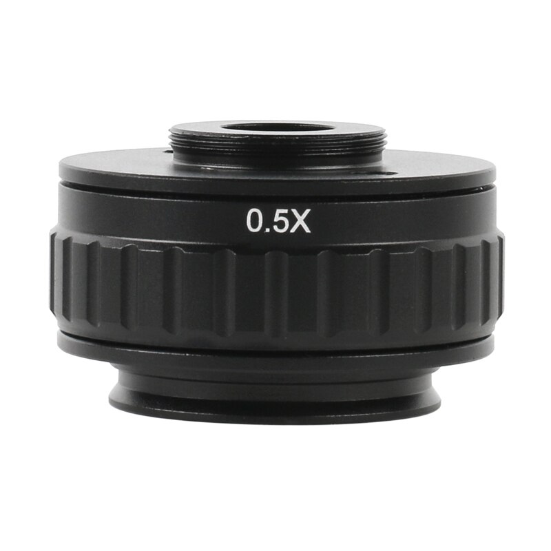 0.35X 0.5X CTV Adapter Lens Focus Adjustable 38mm Microscope Connector To C-Mount Video Camera