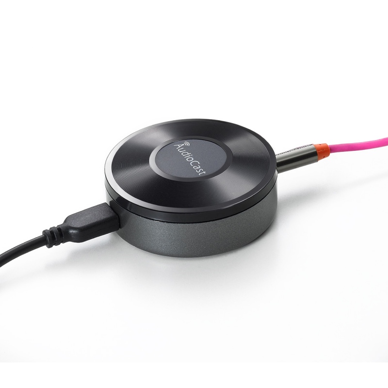 Trådløs musik streamer wifi muisc modtager lyd & musik til højttalersystem multi room streams audiocast  m5 dlna airplay adapter