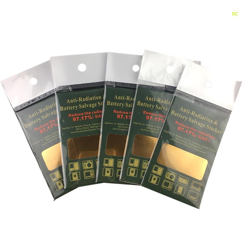 10pcs Anti Radiation Protector Shield EMF Protection Mobile Cell Phone Stickers EMR Blocker for Laptop .