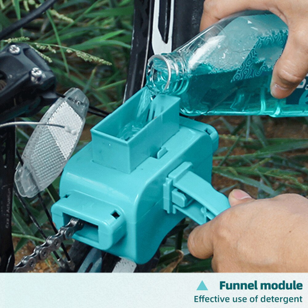 Chain Cleaner Cleaning Bicycle 3D Chain Brush Wash Tool Set MTB Bike Protection Oil Bike Chain for Mountain Bicycle Accessories