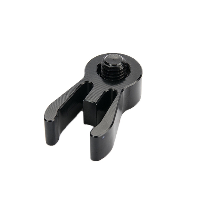 Fiets aluminium cnc-vanger krabklem balhoofdbuisbevestigingsgesp voor brompton vouwfiets decoratieve accessoire zwart