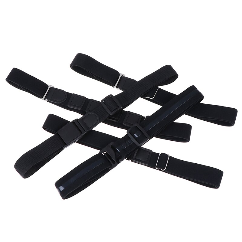 Easy Shirt Stay Adjustable Belt Non-slip Wrinkle-Proof Shirt Holder Straps Locking Belt Holder Near Shirt-Stay