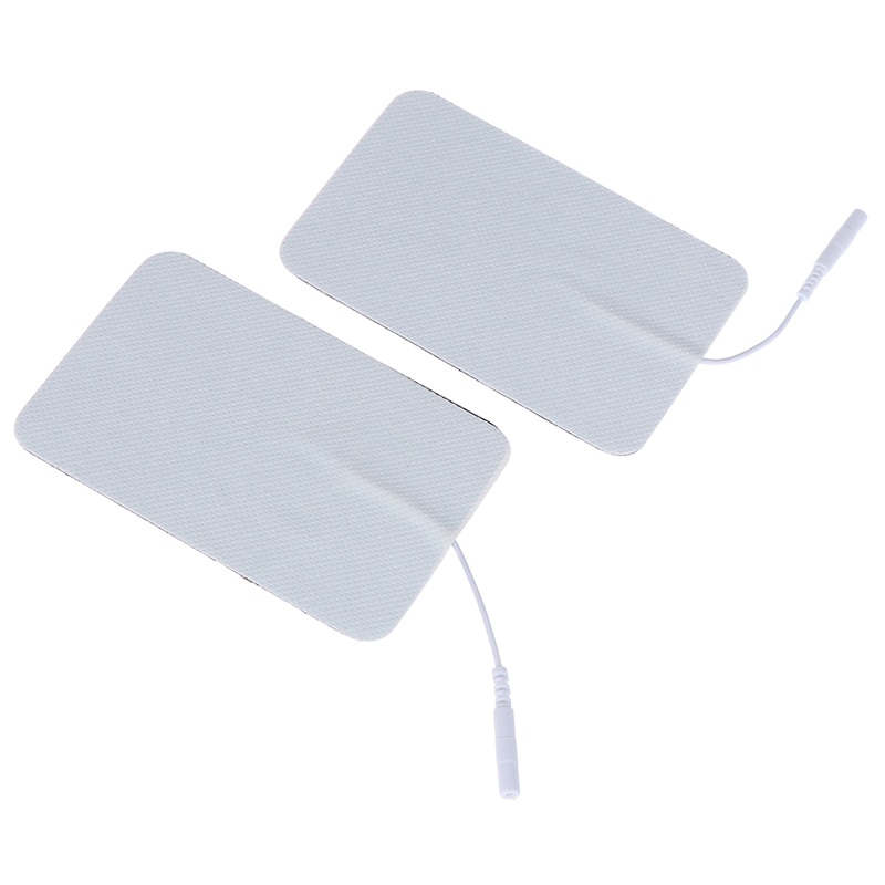 1 Paar Herbruikbare 7*11 Cm Elektroden Tientallen Machine Elektroden Body Massager Zelfklevende Pads