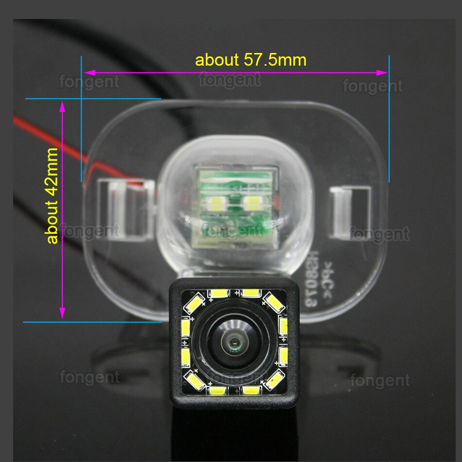 170 Degree 1920x1080P HD AHD Vehicle Rear View Reverse Camera For Hyundai Verna Solaris Sedan Kia Forte K3 Accent ix20 Venga