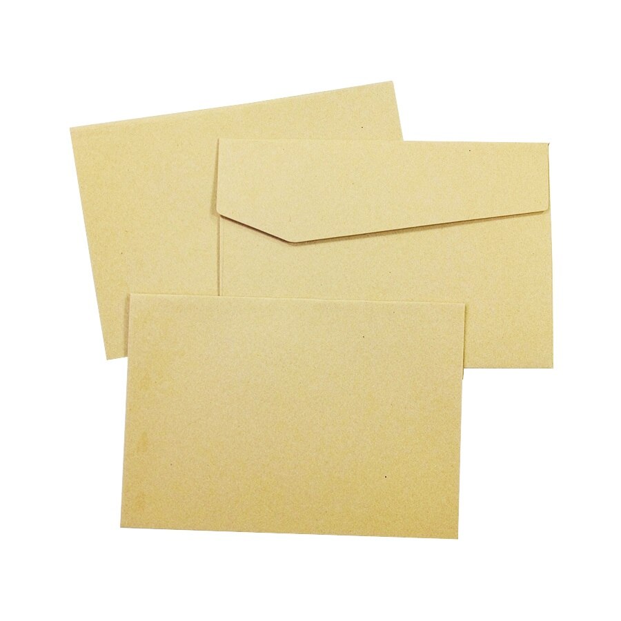 100 Stks/partij Vintage Kraftpapier Enveloppen Europen Stijl Envelop Bericht Kaart Brief Stationaire Opslag Papier 170*120Mm