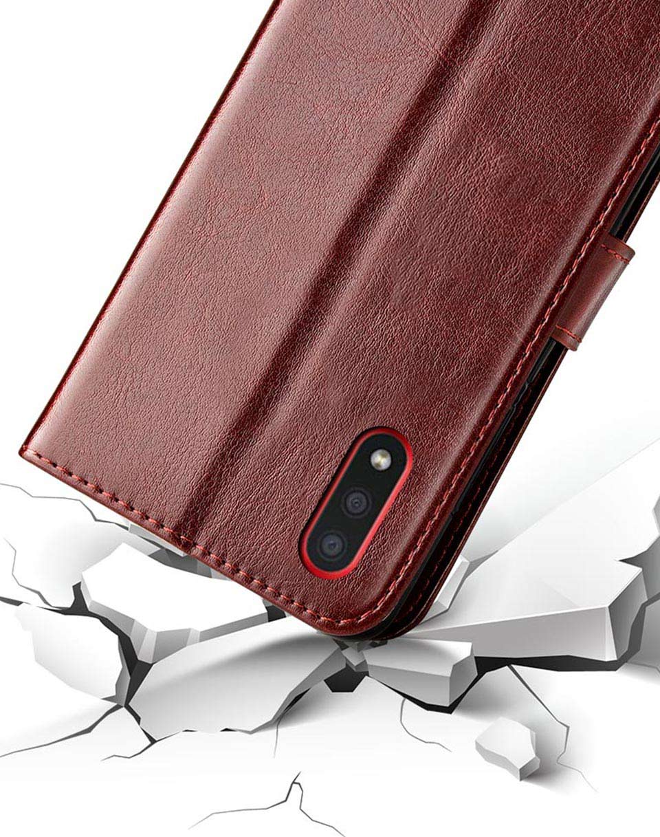 Luxe Flip Leather Case Voor Samsung Galaxy A01 Case Back Telefoon Cover Case Op Voor Samsung A01 A015F A015 SM-A015F