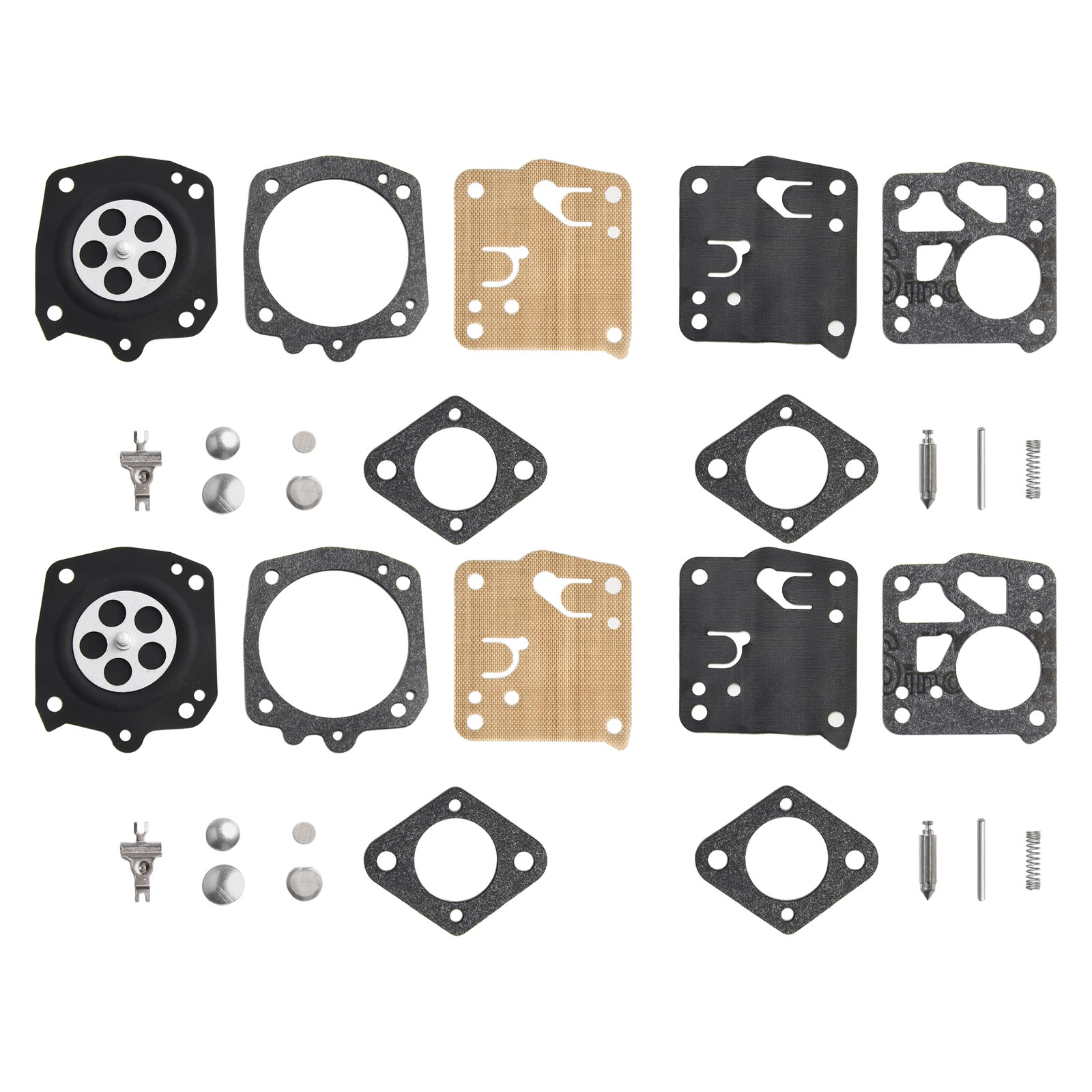 Für Tillotson für HS-Serie, für Vergaser-Umbausatz, 2 Sätze für Kettensägenmodelle 49SP 50 51 52 60 62 und 66E Wartungslösung