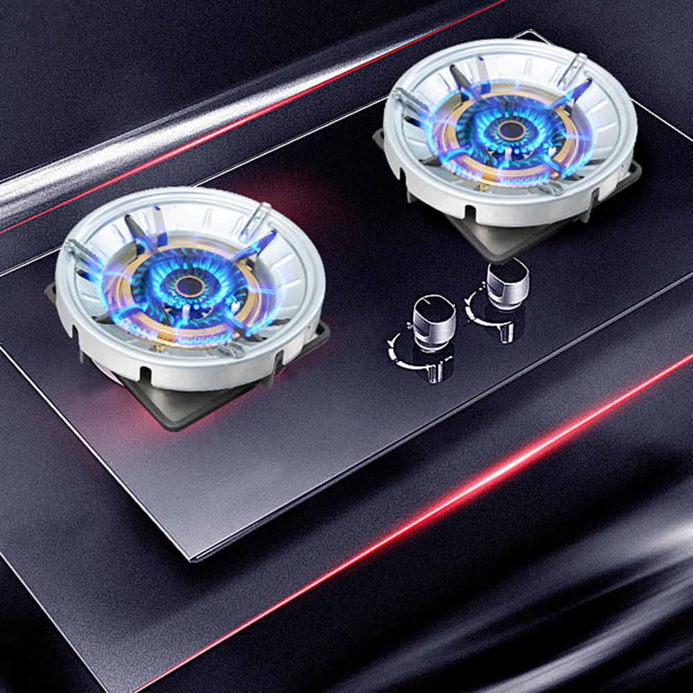 Energiebesparende Keuken Accessoires Winddicht 8-Gat Gasfornuis Cover Verzamelen Fire Ring Gasfornuis Covers Fornuis Houder