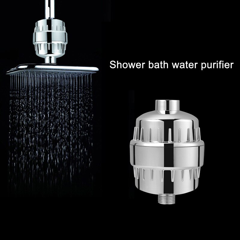 Badkamer Douche Filter Universal Water Filter Waterzuiveraar Voor Chloor Verwijdering BDF99: Default Title