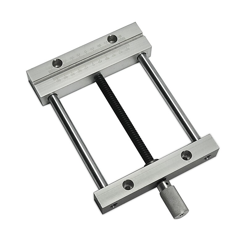 CNC Router Machine Hand Tool Mini Portable Aluminum Alloy Table Vise Press Precision Drill Tool Wood Fixture Jig Clamp QGG