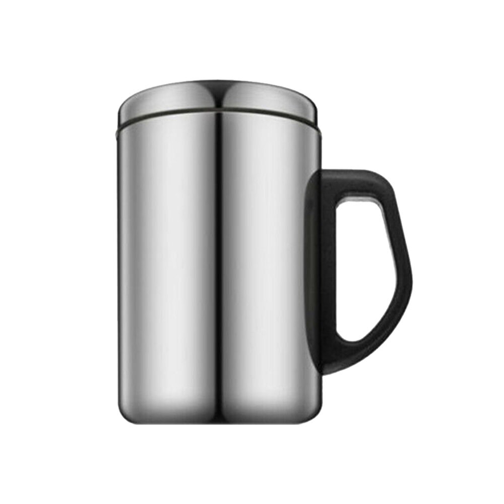Stainless Steel Insulated Cup Double Wall Thermal Water Bottle Insulated Travel Mug Kitchen Dining Water Cup: 401-500ml