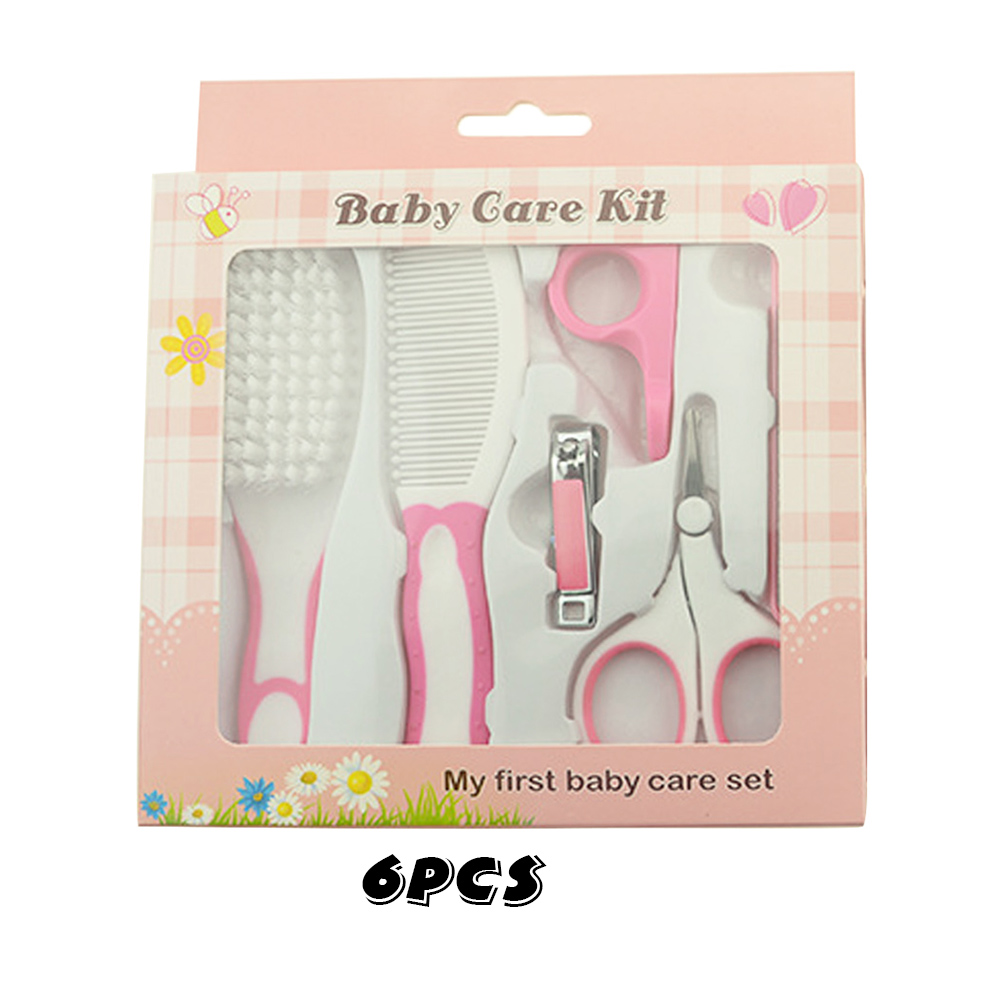 Baby Nail Trimmer Multifunctionele Pasgeborenen Gezondheidszorg Thermometer Hygiëne Grooming Borstel Kind Manicure Set Kids Toiletartikelen: PJ3578B