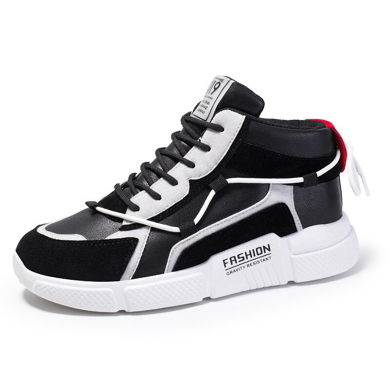 Aizhetu high top sko mænd fritidssko ins sneakers mænd sko efterår mandlige sko