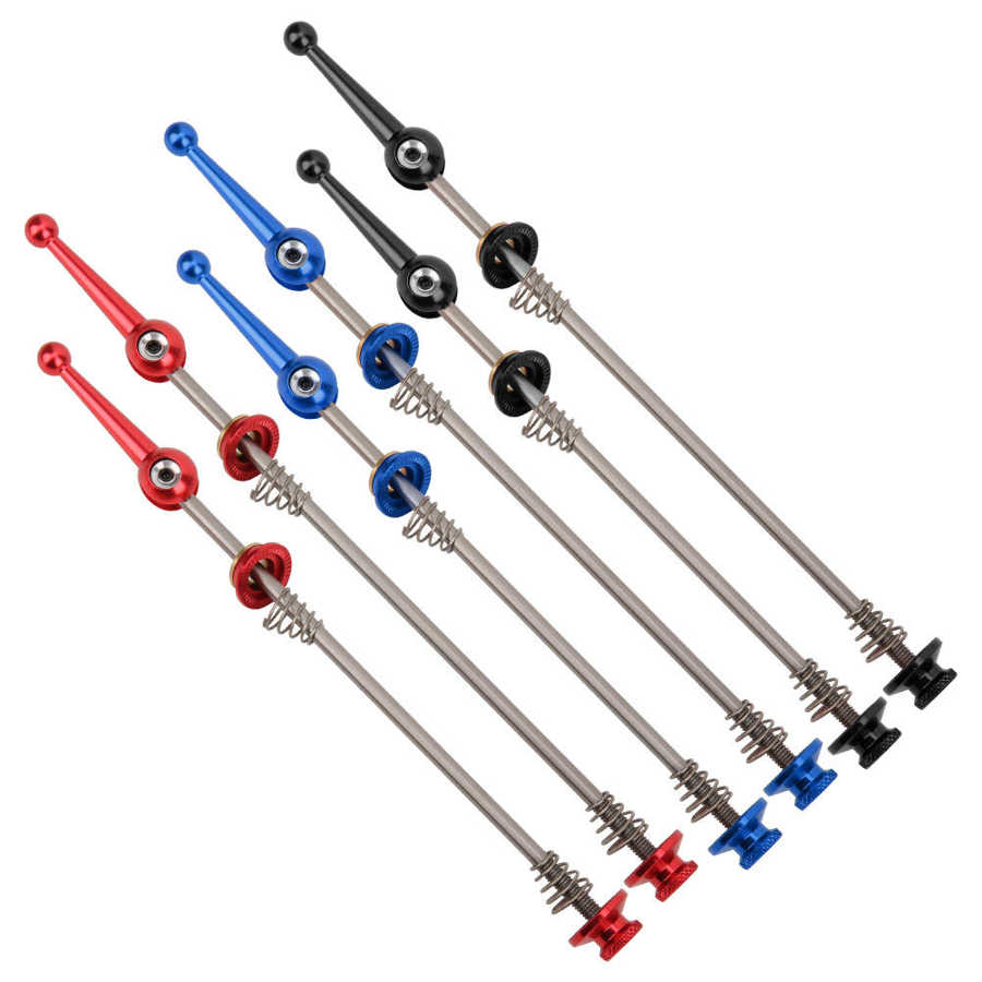Bicycle Skewers Lever 100-135mm Quick Release Skewer Lever Mountain Bike Titanium Shaft Titanium Alloy Folding Wheel Set