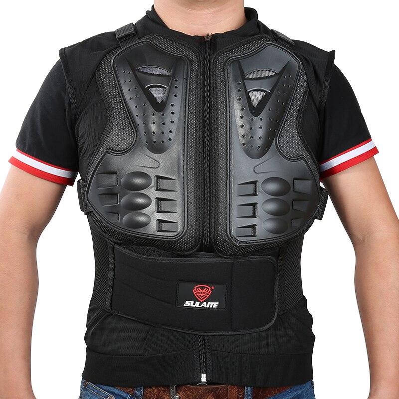 M-XXL Motorfiets Armor Mannen Mouwloze Armor Vest Outdoor Motorcross Rc Borst Sport Gear Guard Motorfiets Accessoires