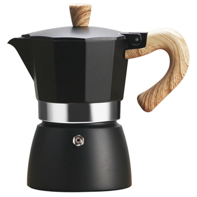 Cafetera eléctrica cubana para uso en el hogar, máquina para hacer café expreso, con percolador: A