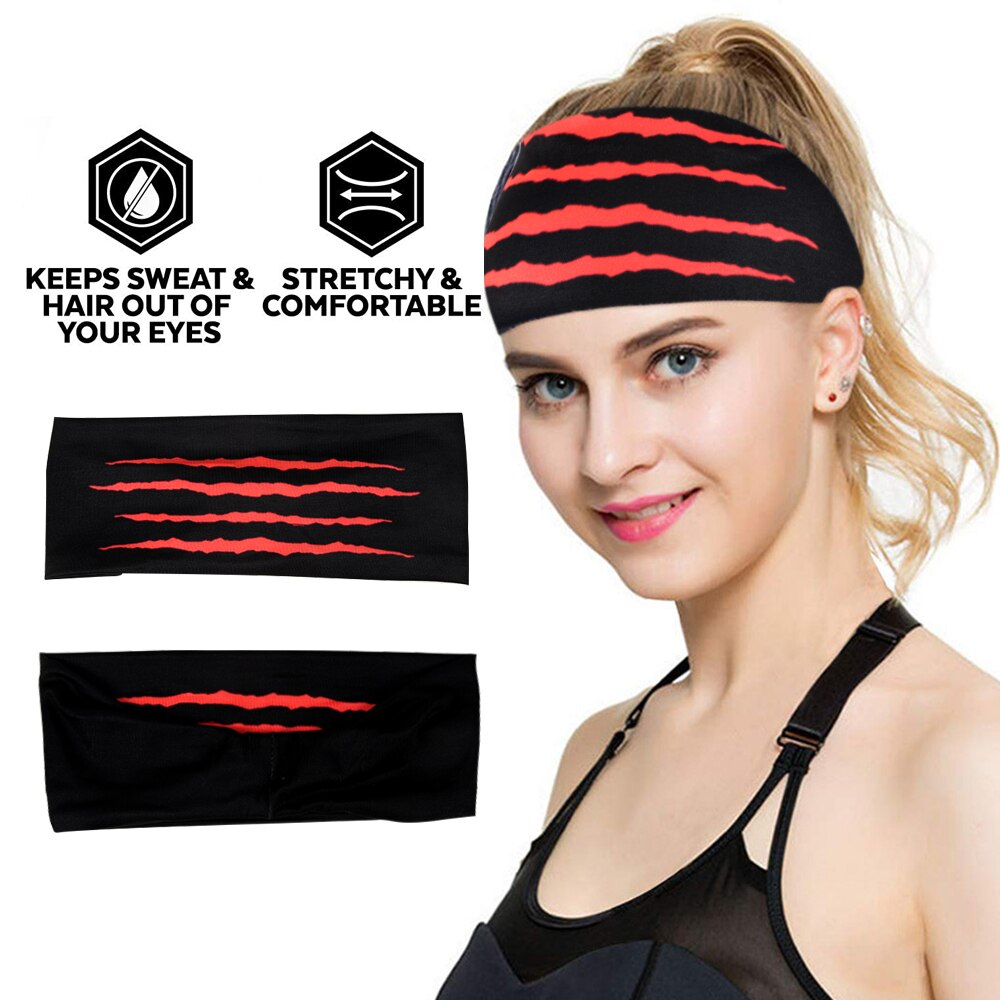 Cintas de Pelo para entrenamiento al aire libre para hombre, cintas para el pelo para deportes, Fitness, Yoga, correr, elásticas, antideslizantes para interior, Unisex, 1 Uds.