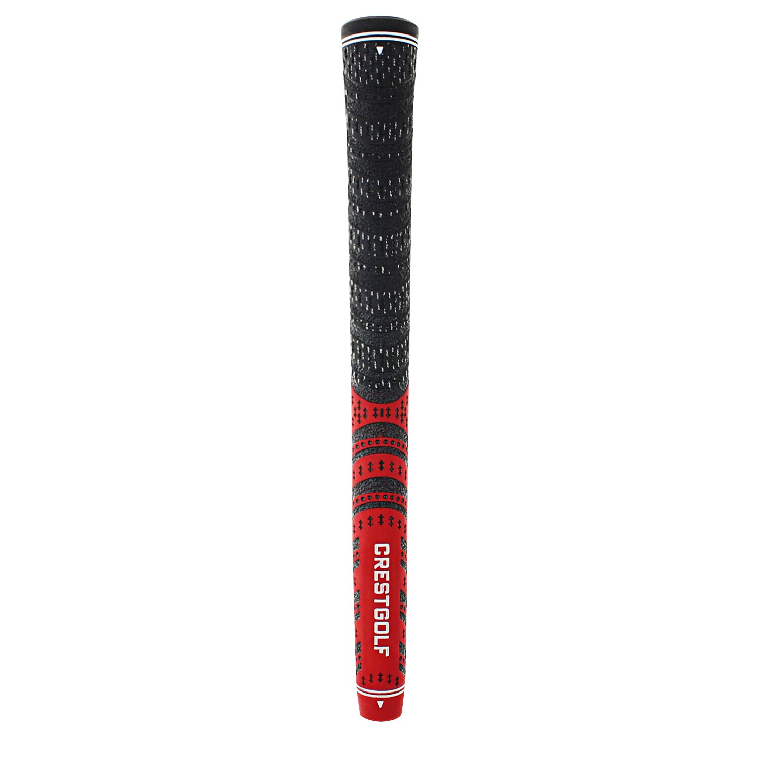 CRESTGOLF Multicolor peso ligero antideslizante de goma tamaño mediano Iron Golf Club Grips: RED Midsize