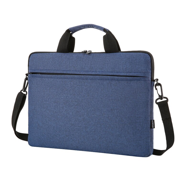 Torba na laptopa torba ochronna na ramię torba na Macbook pro13 14 15.6 pokrywa powietrzna do torebki HP ASUS Acer Lenovo Dell: Niebieski / 15.6 - 16 Inch