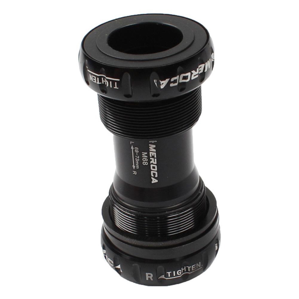 Mountain Bike Colorful Bottom Bracket Axle Integrated Hollow BB Bicycle Threaded Screw-in Center Axle Bicycle Parts