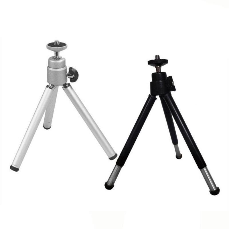 Camera Tripod Aluminum Alloy Portable Durable Telescopic Platform 2-Section Extendable Travel Folding Mini Gorillapod