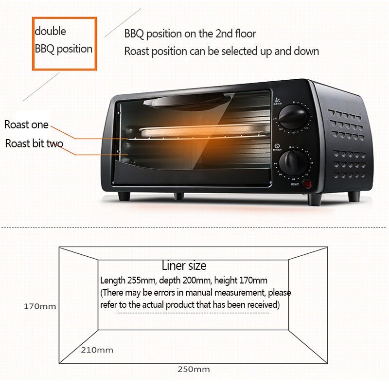 Household Baking Electric OvenMulti-function Electric OvenHousehold Small Smart Cake Baking Electric Oven