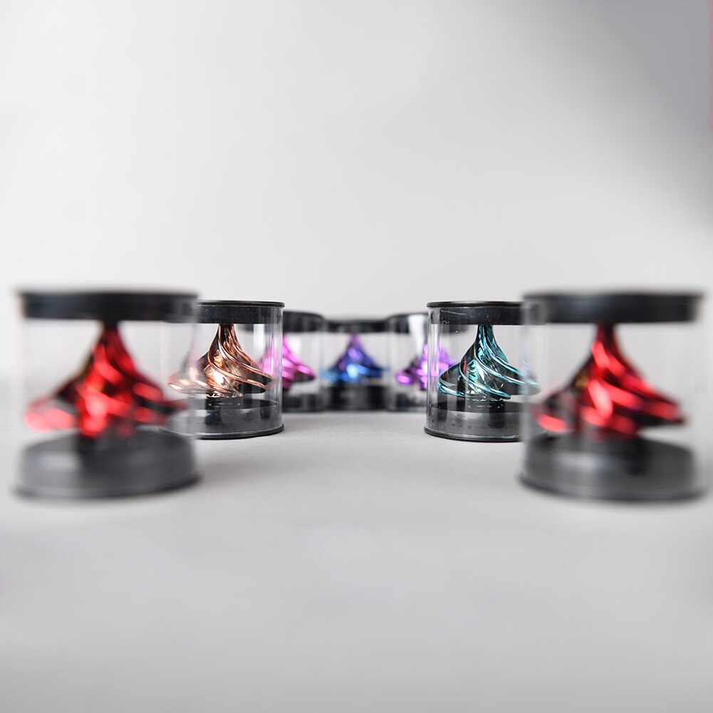 Dekompression Zappeln Spielzeug Wind Blasen Kreisel Kreisel betonen Linderung Fingerspitze freundlicher Tragbare Interaktive Präsentiert