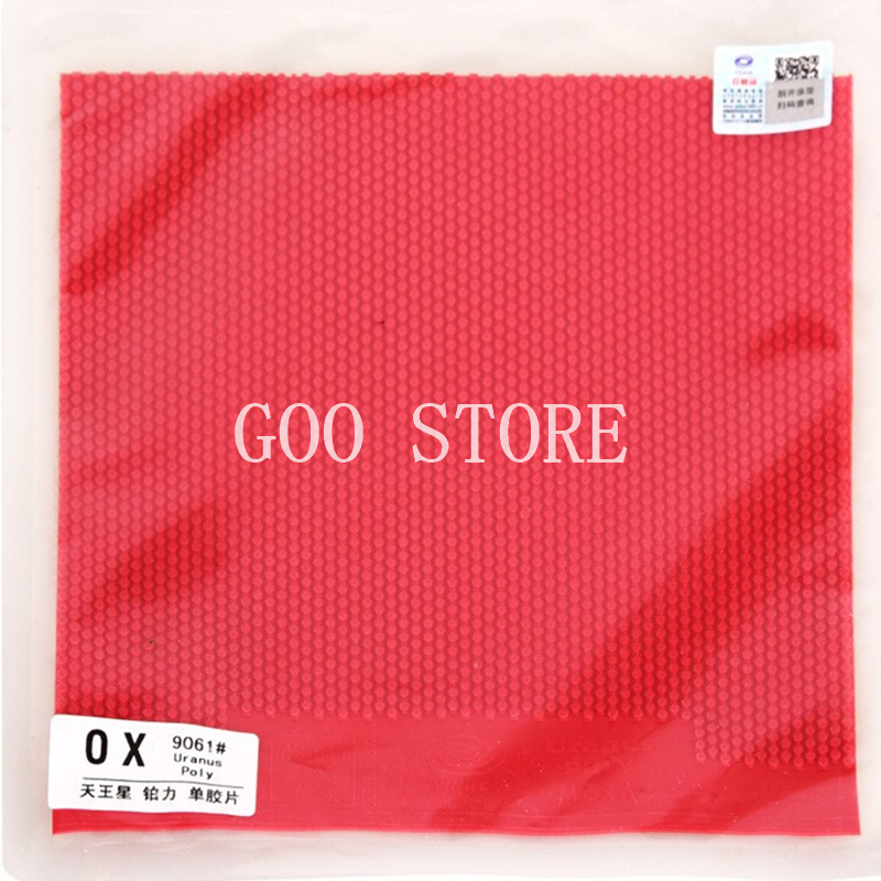 Galaxy / Milky Way / Yinhe Uranus Poly Table Tennis Rubber Pips-Out Galaxy YINHE Ping Pong Sponge: OX Red